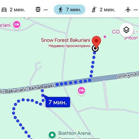 Snow Forest Bakuriani Apartment 10 외부 사진